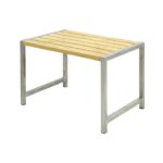 Plus Cafétisch Kiefer-Fichte druckimprägniert 127 cm gartentisch Premium für Gastro, Freigelände und Cafe
