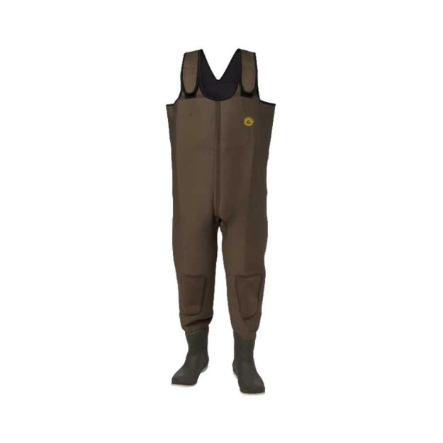 Viking Neopren-Wathose mit S5-Sicherheitsstiefel (5 mm Profilsohle) – Modell 841000-5P-R5 (Größe 42)