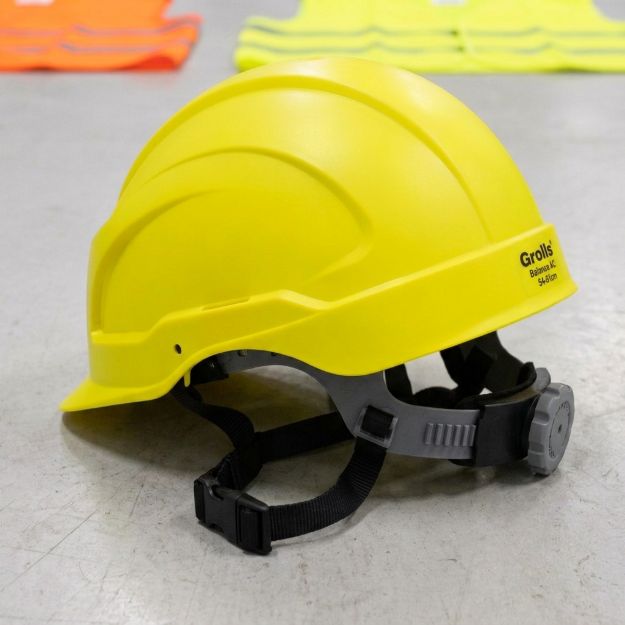 Grolls Safety Balance AC Helm gelb 54-61cm
